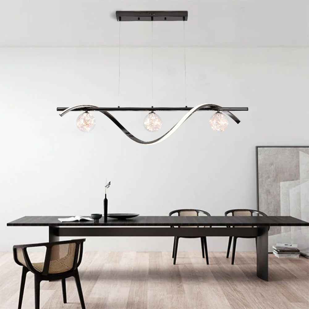 Suspension Arisha en Verre – Style Suspension Chic