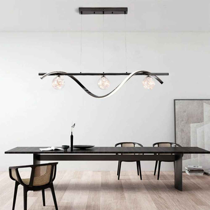 Suspension Arisha en Verre – Style Suspension Chic