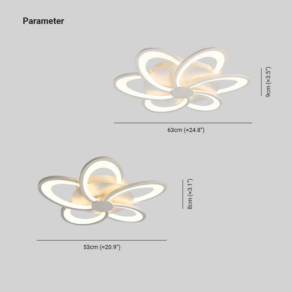 Plafonnier Arisha Acrylique LED V2
