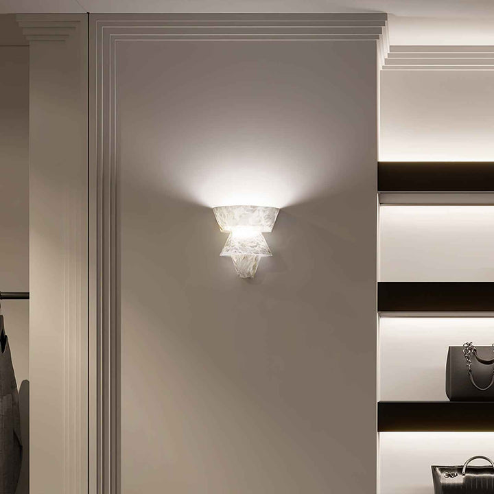 Vyloren Métal 22cm Blanc LED