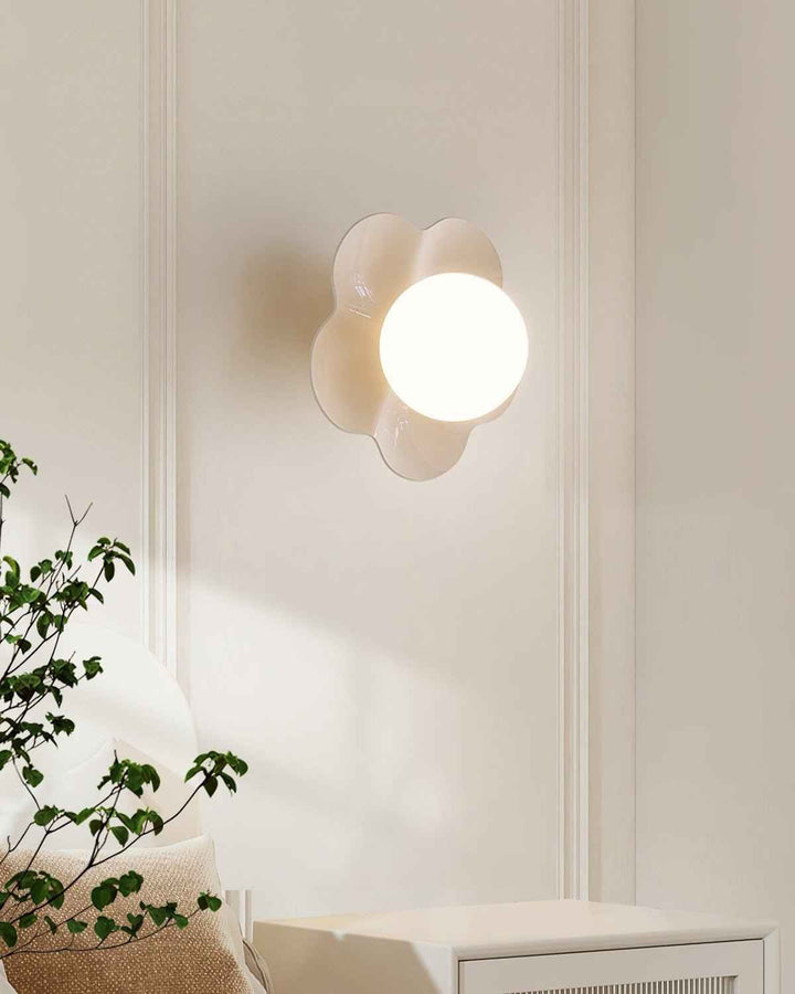 Arcore Verre 20cm Blanc LED