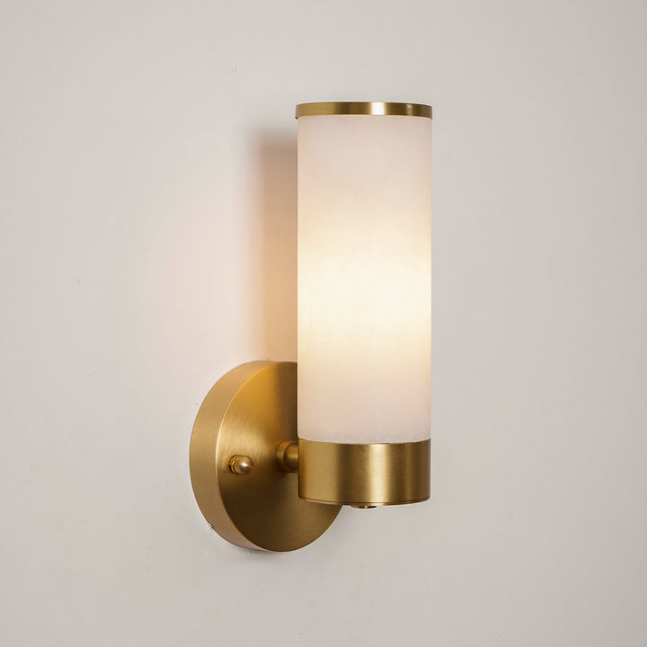Olvynis Applique Murale Laiton Albâtre Minimaliste Moderne - Neutralighting