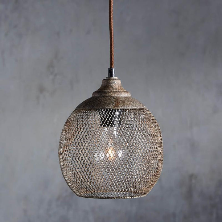 Aursorir Lampe Pendentive en Métal Maille Moderne Minimaliste - Neutralighting