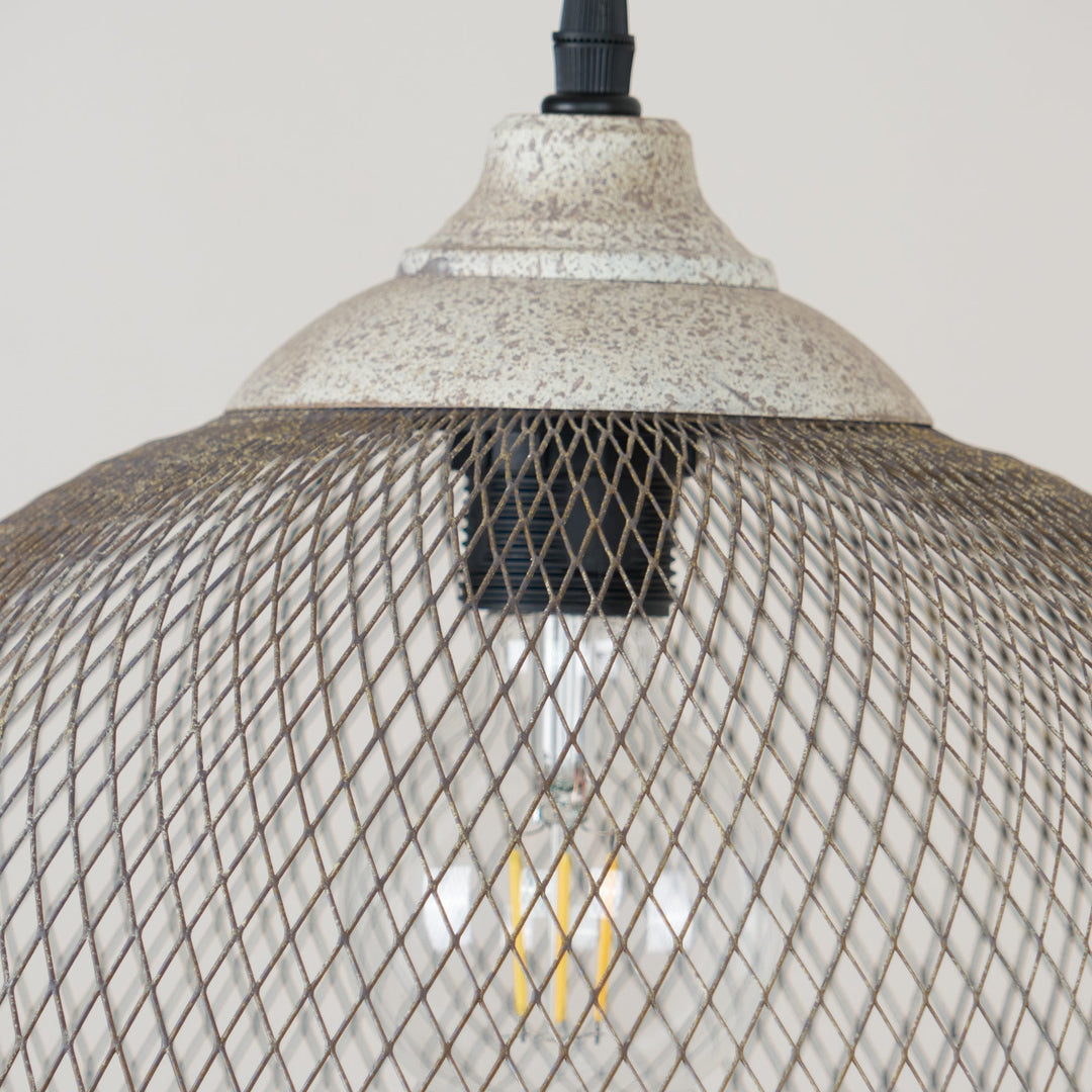 Aursorir Lampe Pendentive en Métal Maille Moderne Minimaliste - Neutralighting