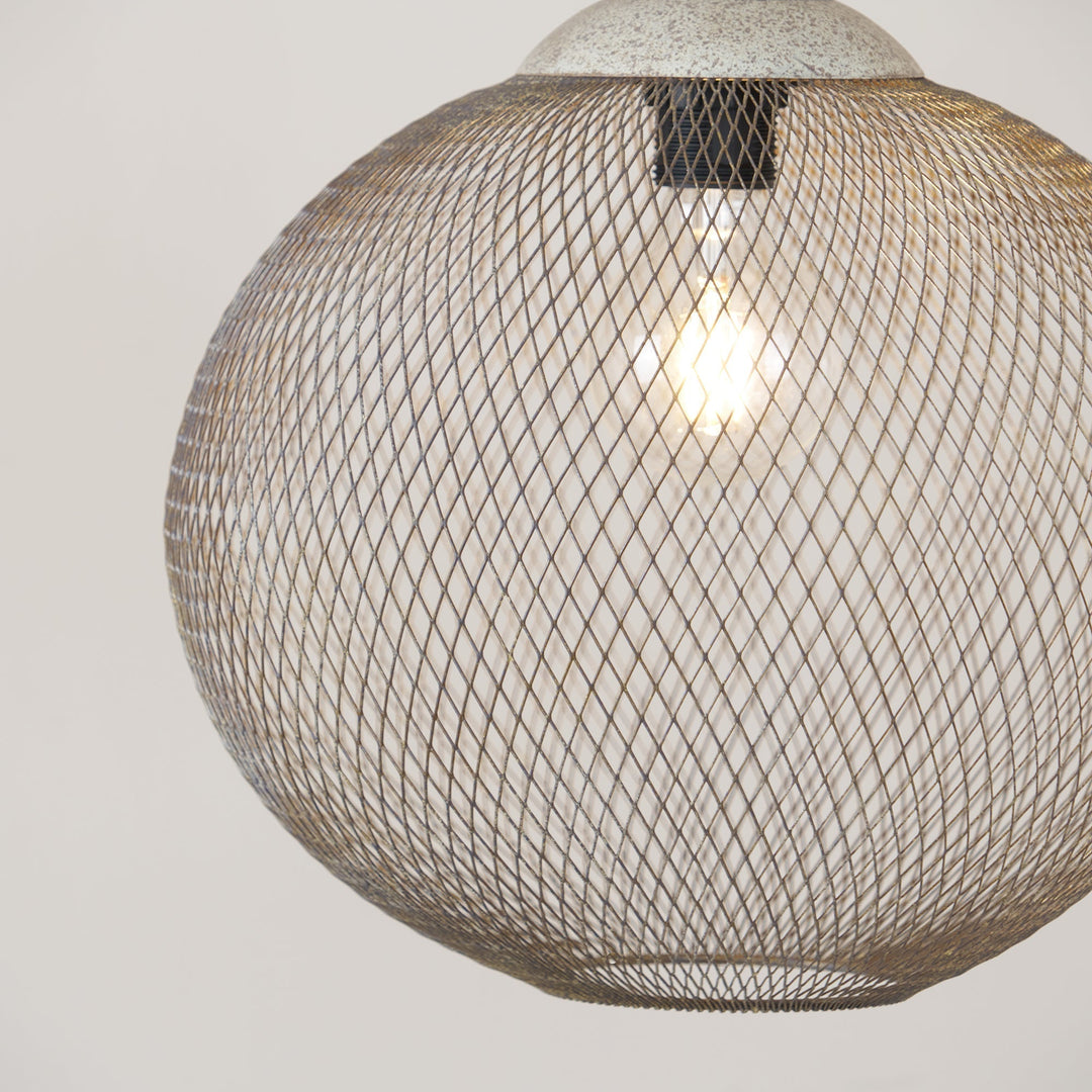 Aursorir Lampe Pendentive en Métal Maille Moderne Minimaliste - Neutralighting