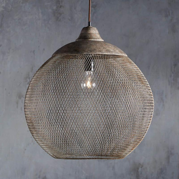Aursorir Lampe Pendentive en Métal Maille Moderne Minimaliste - Neutralighting