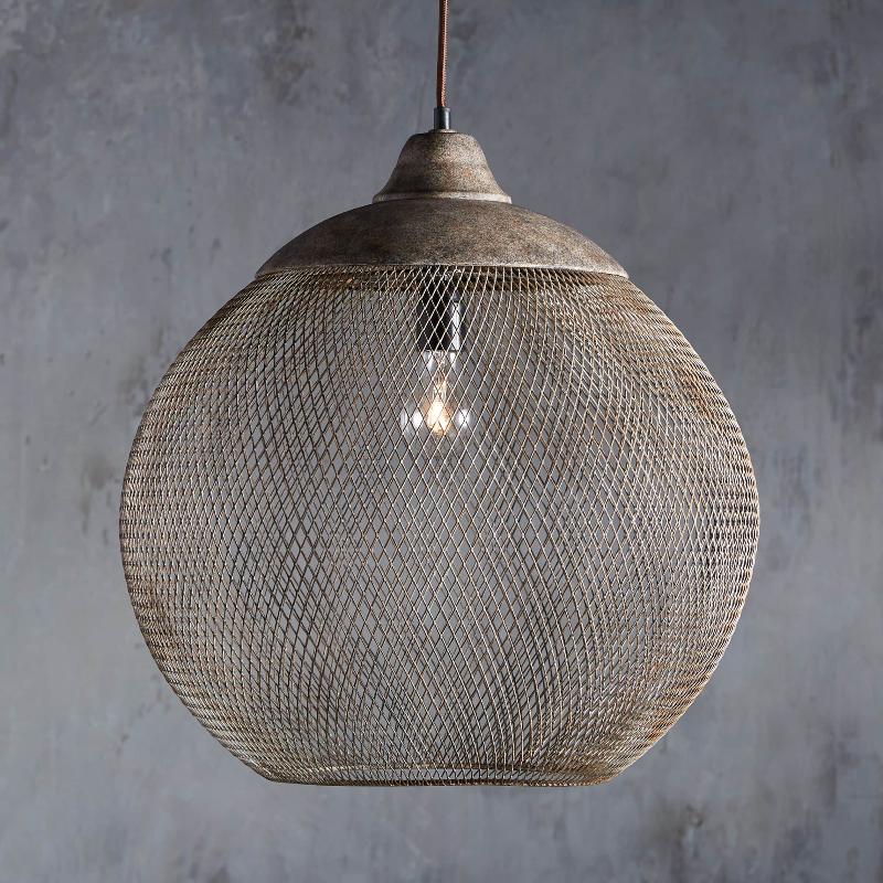 Aursorir Lampe Pendentive en Métal Maille Moderne Minimaliste - Neutralighting