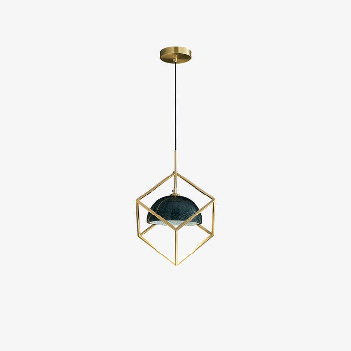 Cubo Lampe Pendante en Laiton Moderne - Neutralighting