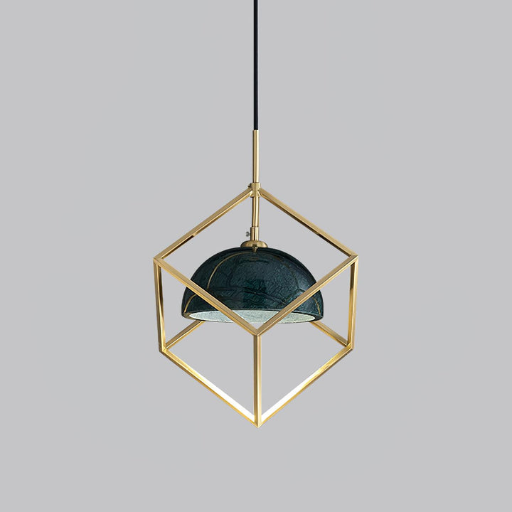 Cubo Lampe Pendante en Laiton Moderne - Neutralighting