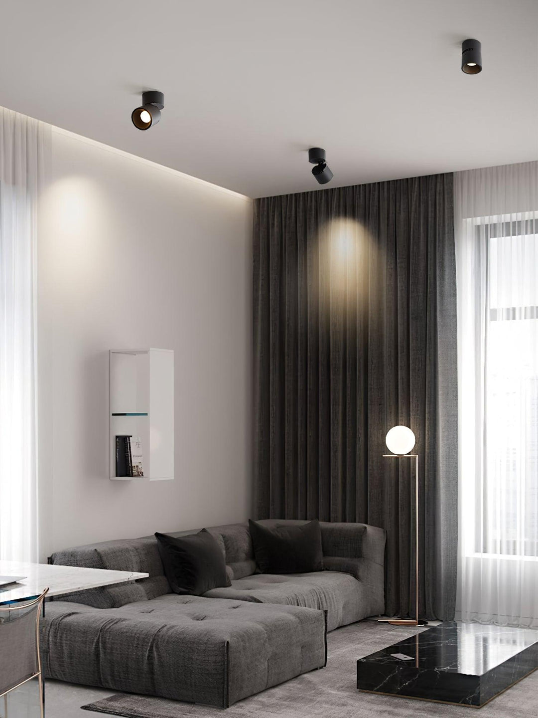 Alvynora Plafonnier Projecteurs Minimaliste Moderne - Neutralighting