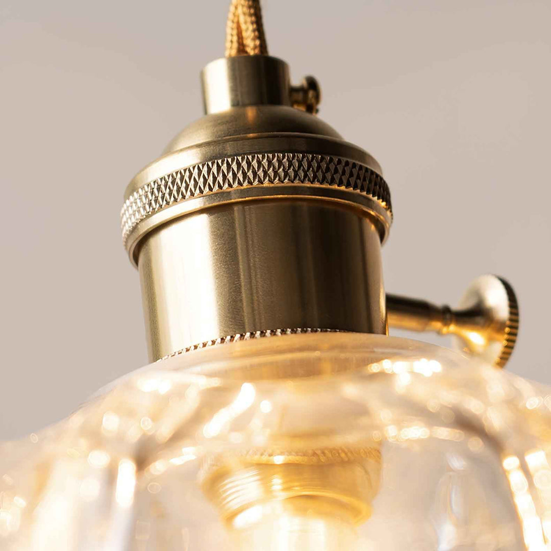 Limea Lampe Pendante Fleur Verre Vert - Neutralighting