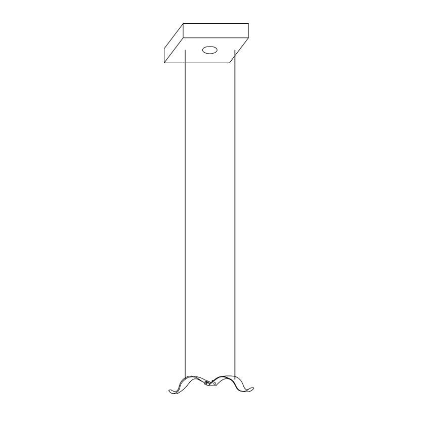 Acariel Chandelier de Luxe Grand en Verre Mouette - Neutralighting