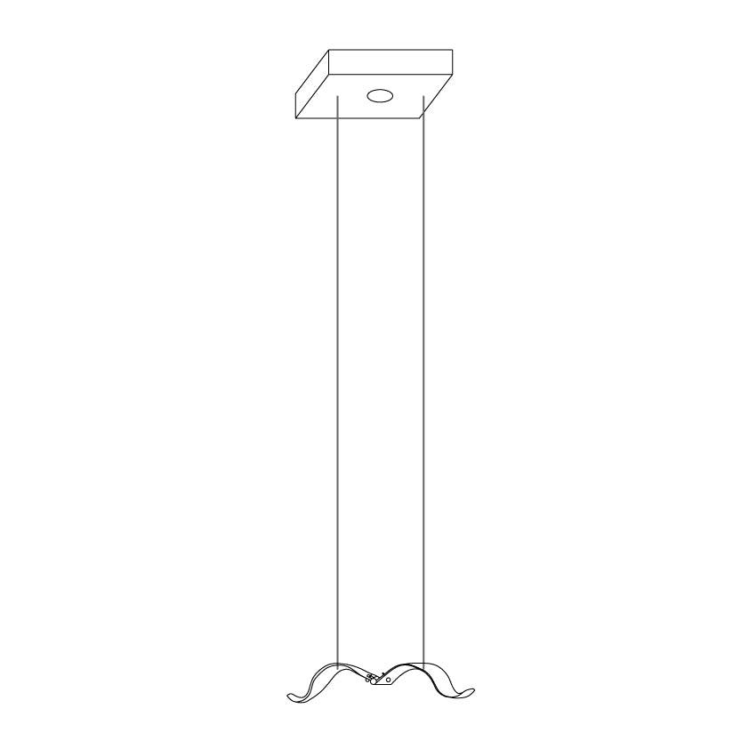 Acariel Chandelier de Luxe Grand en Verre Mouette - Neutralighting