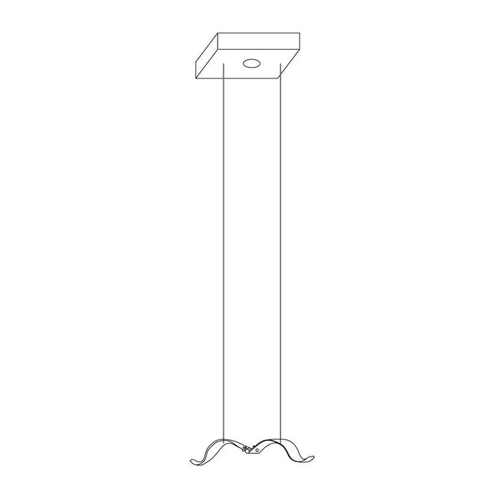 Acariel Chandelier de Luxe Grand en Verre Mouette - Neutralighting