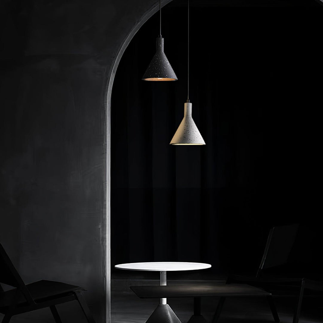 Aurshaor Suspension Ciment Minimaliste - Neutralighting
