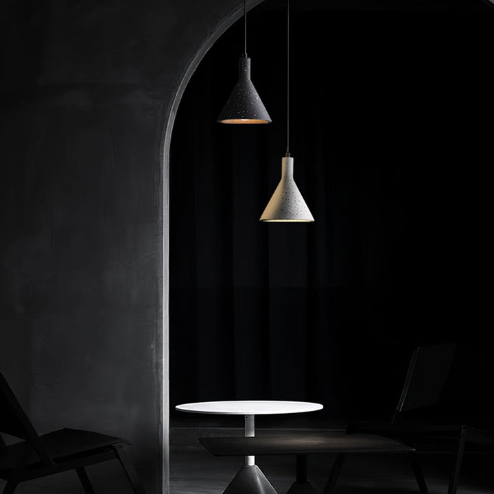 Aurshaor Suspension Ciment Minimaliste - Neutralighting