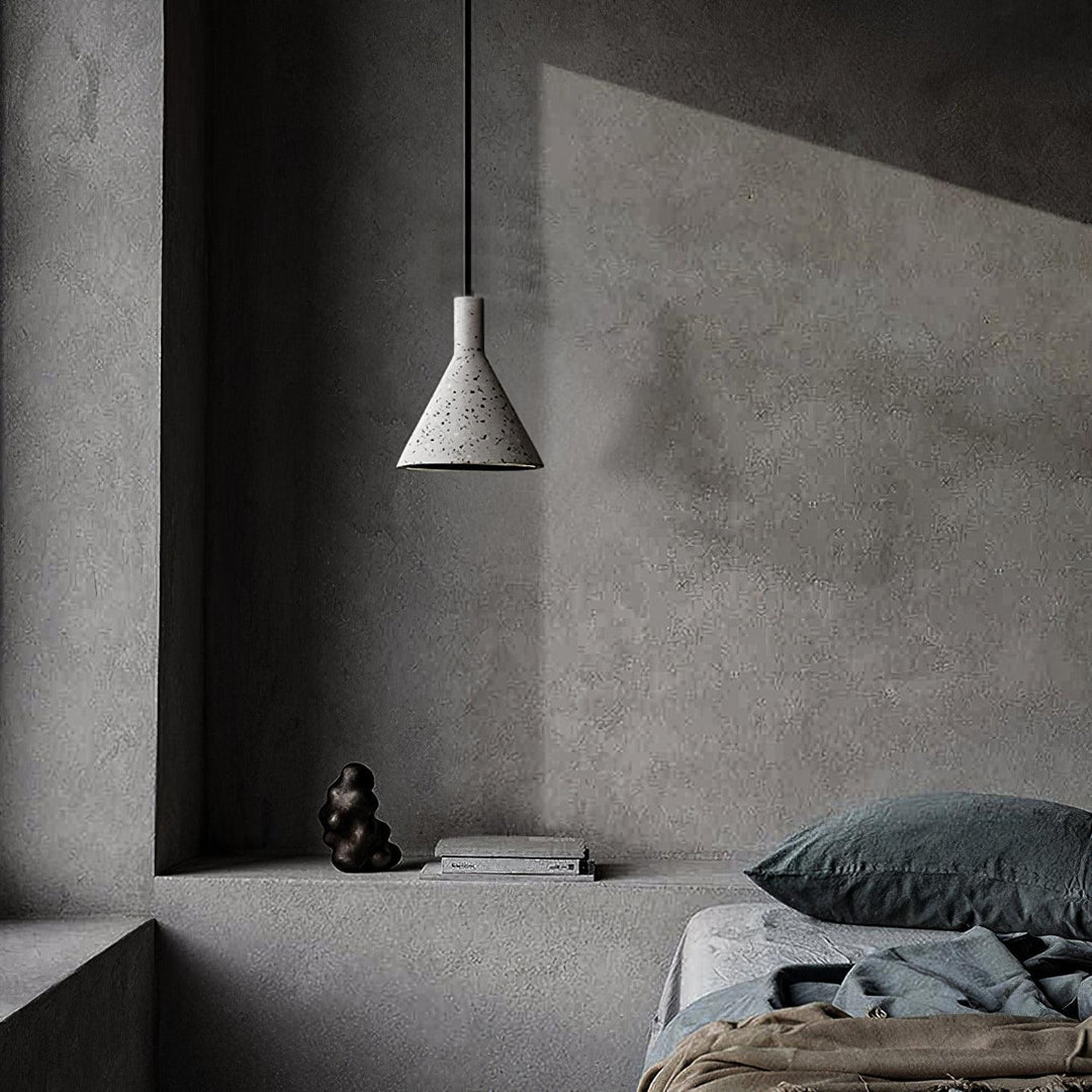 Aurshaor Suspension Ciment Minimaliste - Neutralighting
