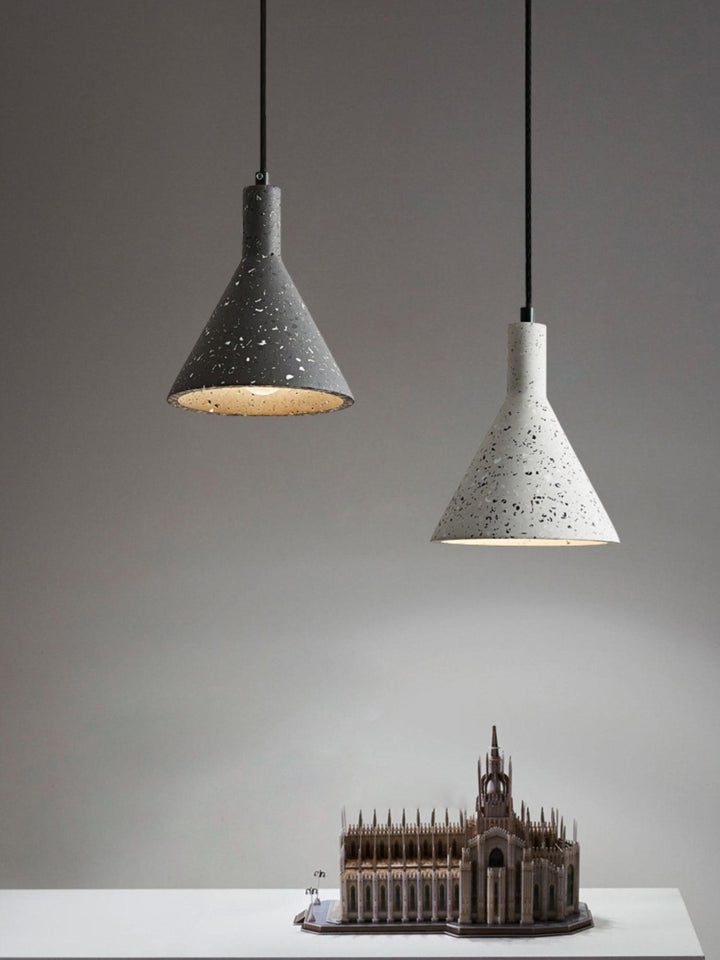 Aurshaor Suspension Ciment Minimaliste - Neutralighting