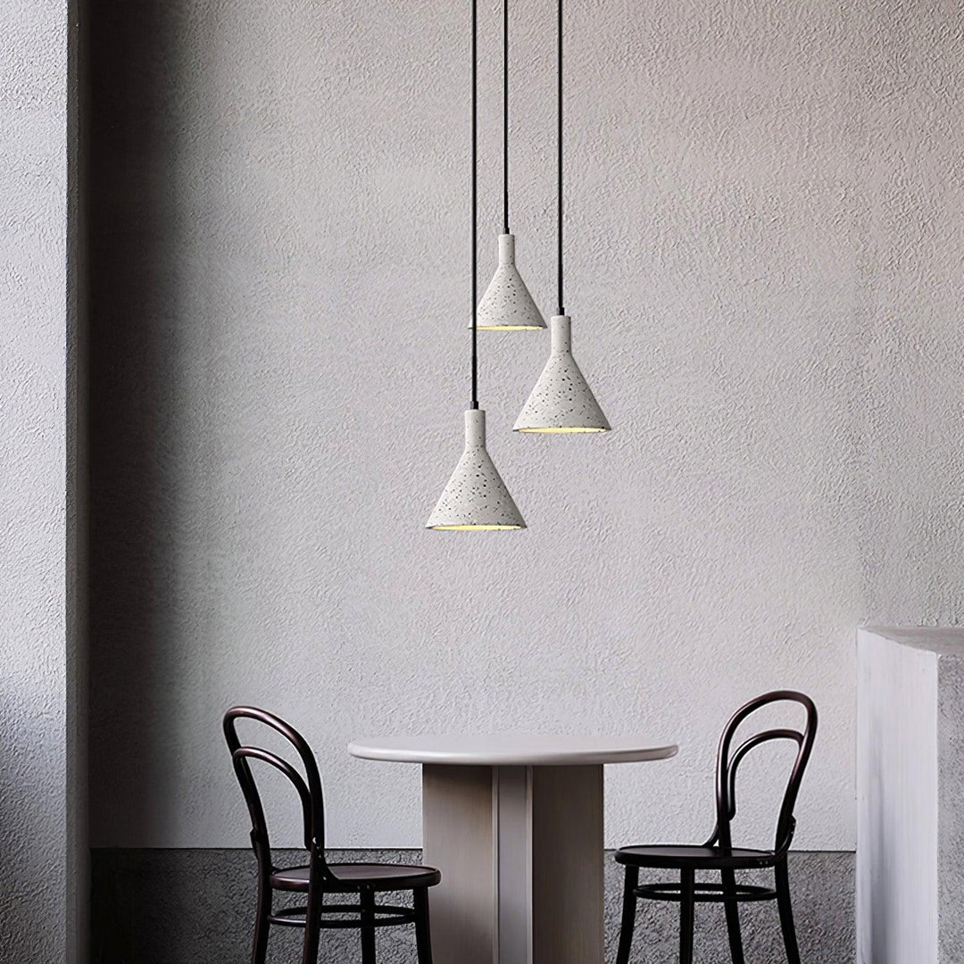 Aurshaor Suspension Ciment Minimaliste - Neutralighting