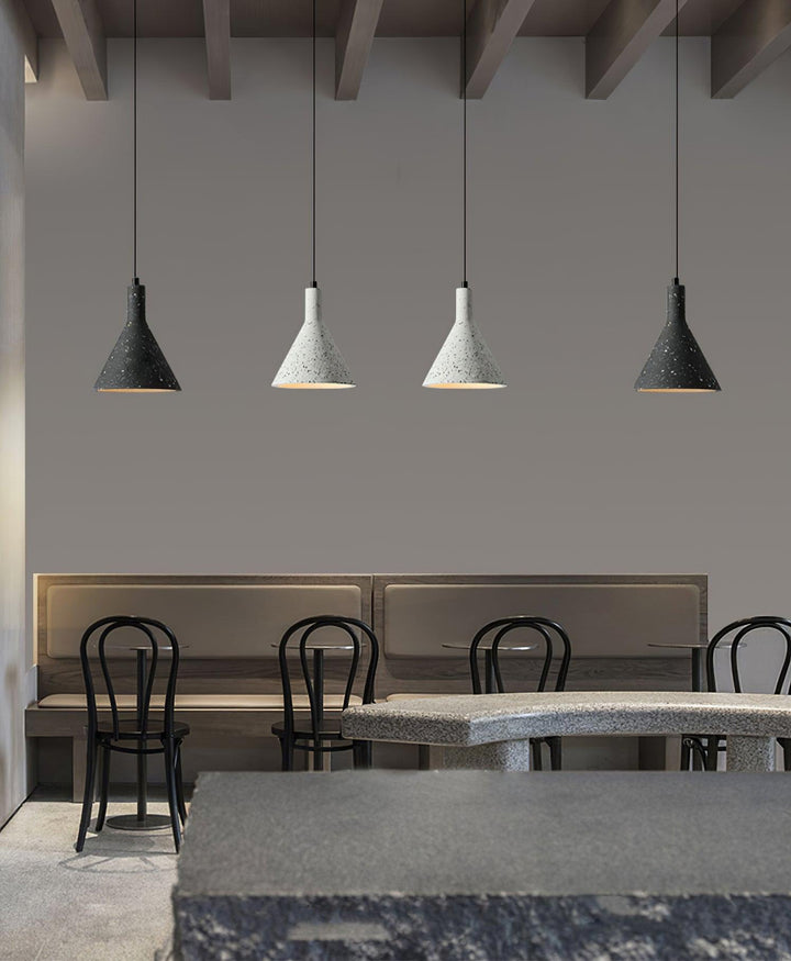 Aurshaor Suspension Ciment Minimaliste - Neutralighting