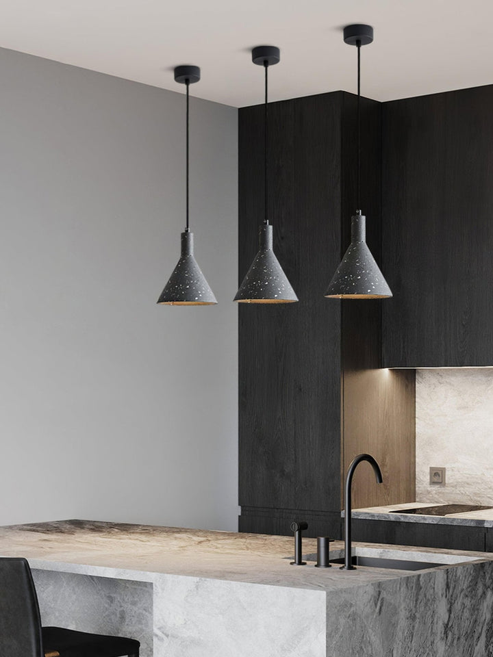 Aurshaor Suspension Ciment Minimaliste - Neutralighting
