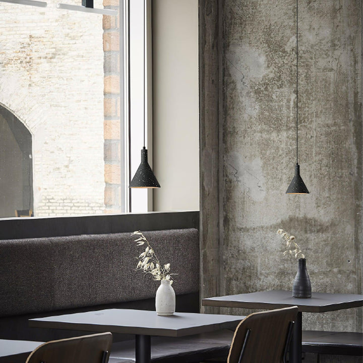Aurshaor Suspension Ciment Minimaliste - Neutralighting