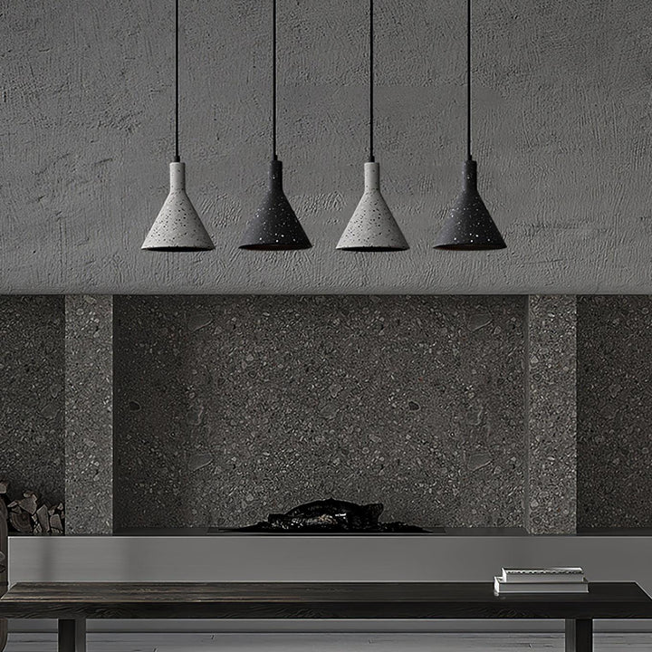 Aurshaor Suspension Ciment Minimaliste - Neutralighting