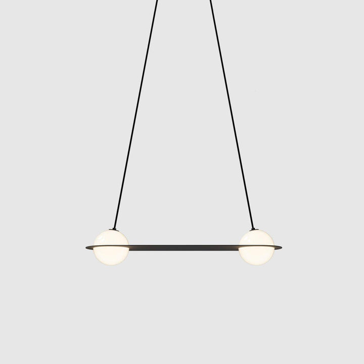 Selan Suspension en Verre Noir - Neutralighting