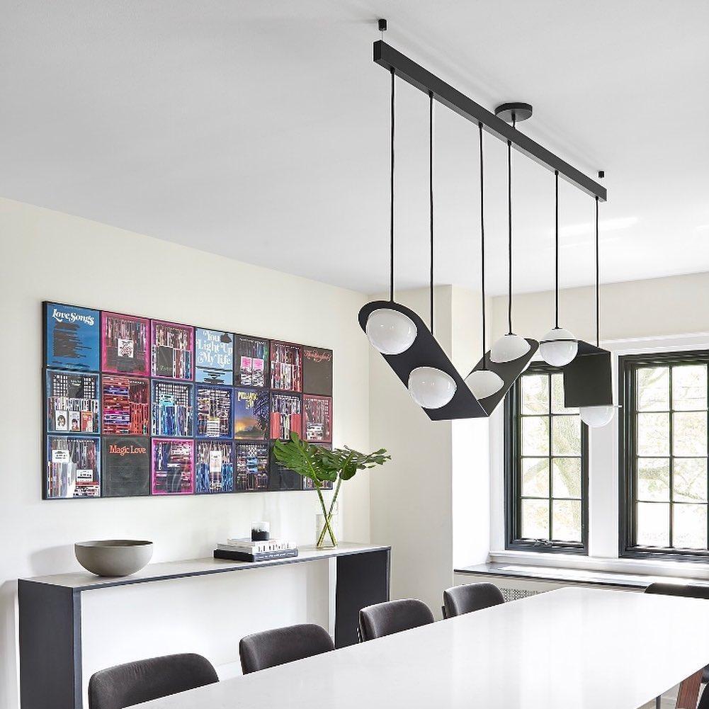 Mirere Lampe à suspension contemporaine noire - Neutralighting
