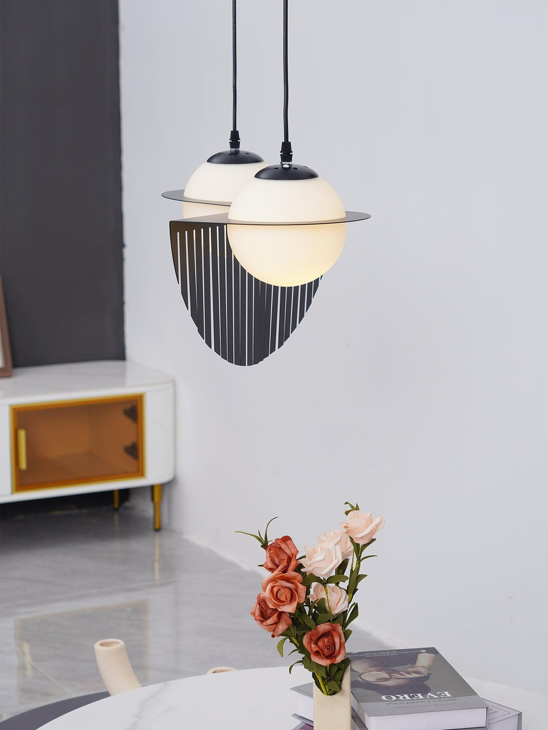 Mirere Lampe à suspension contemporaine noire - Neutralighting