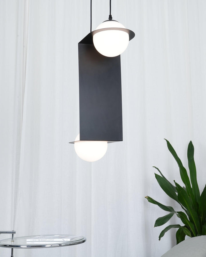 Mirere Lampe à suspension contemporaine noire - Neutralighting