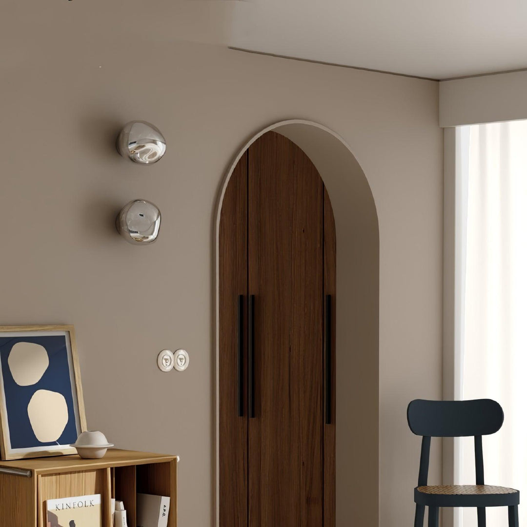 Auden Applique murale en verre ambré - Neutralighting