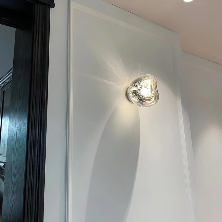 Auden Applique murale en verre ambré - Neutralighting