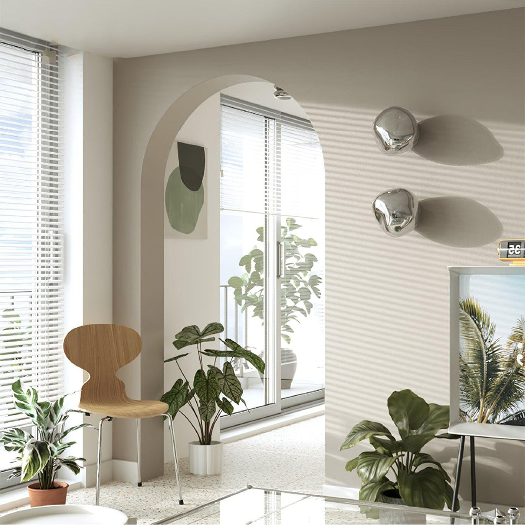 Auden Applique murale en verre ambré - Neutralighting