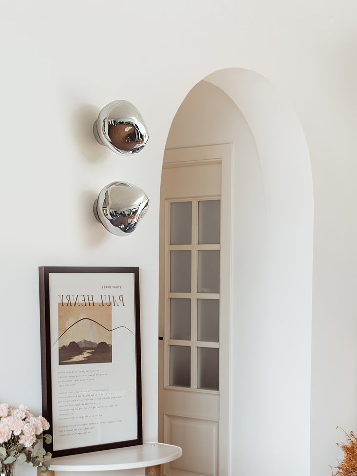 Auden Applique murale en verre ambré - Neutralighting