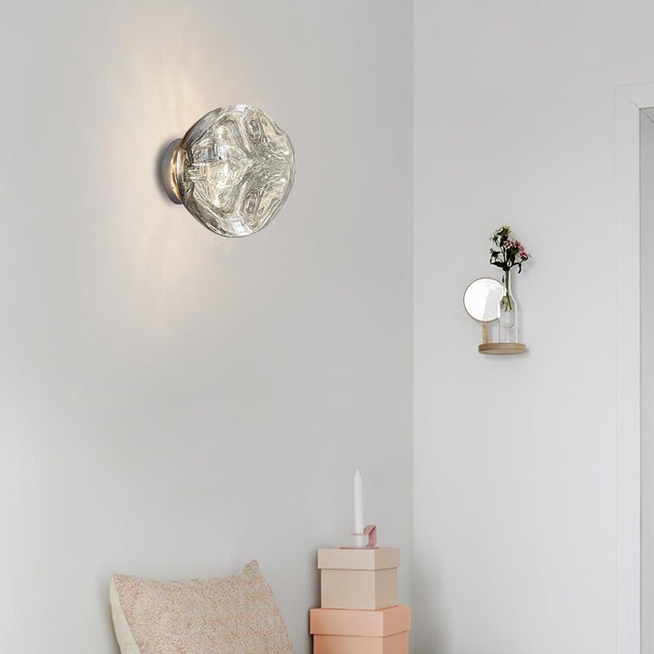 Auden Applique murale en verre ambré - Neutralighting