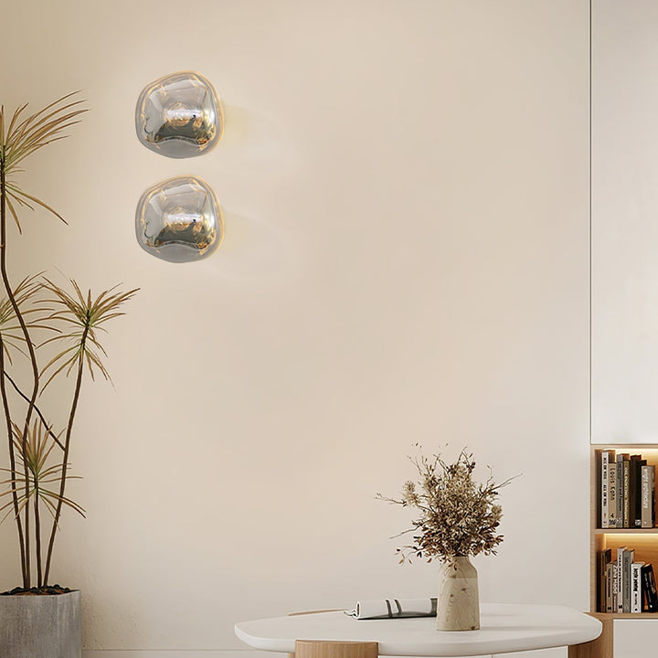 Auden Applique murale en verre ambré - Neutralighting