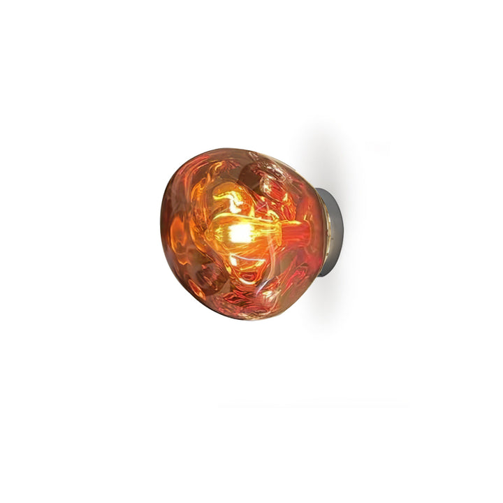 Auden Applique murale en verre ambré - Neutralighting