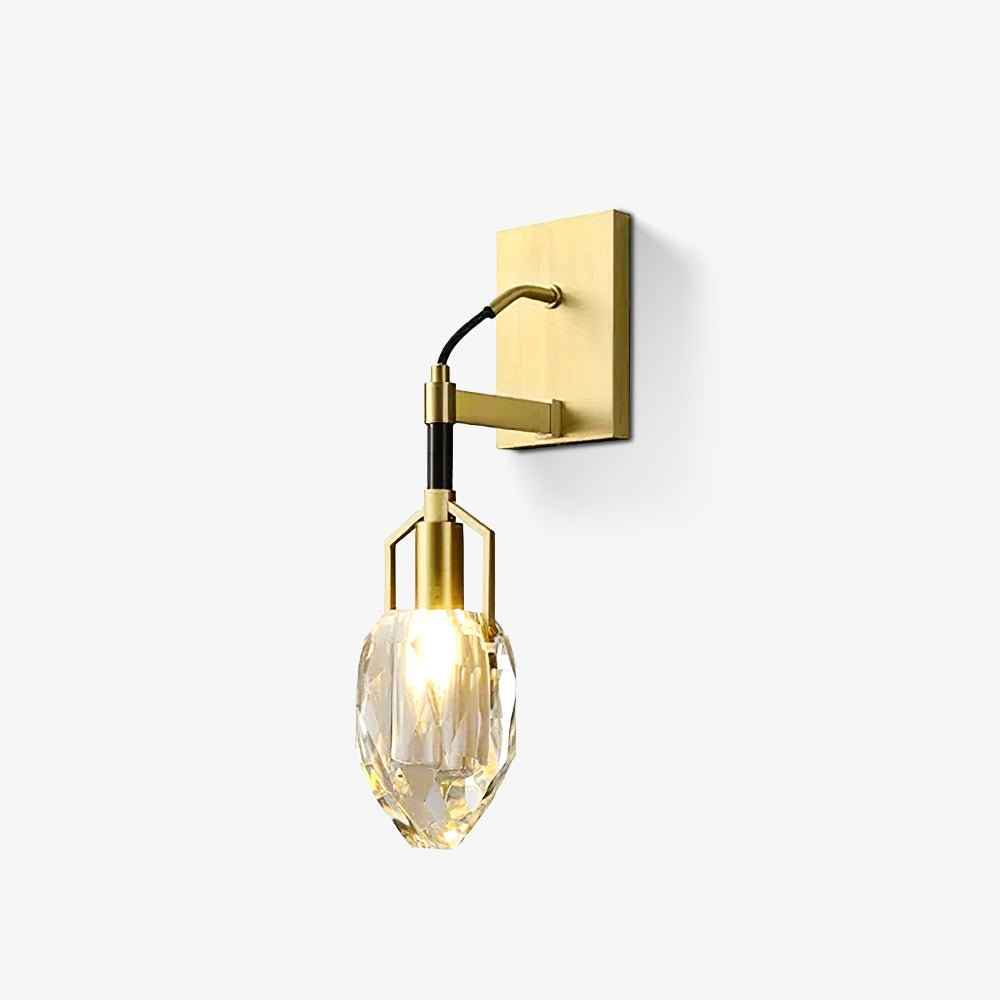 Lampe Dirk en Laiton – Design Contemporain