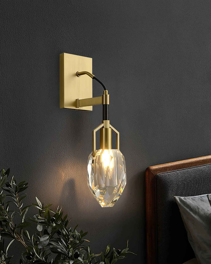 Lampe Dirk en Laiton – Design Contemporain