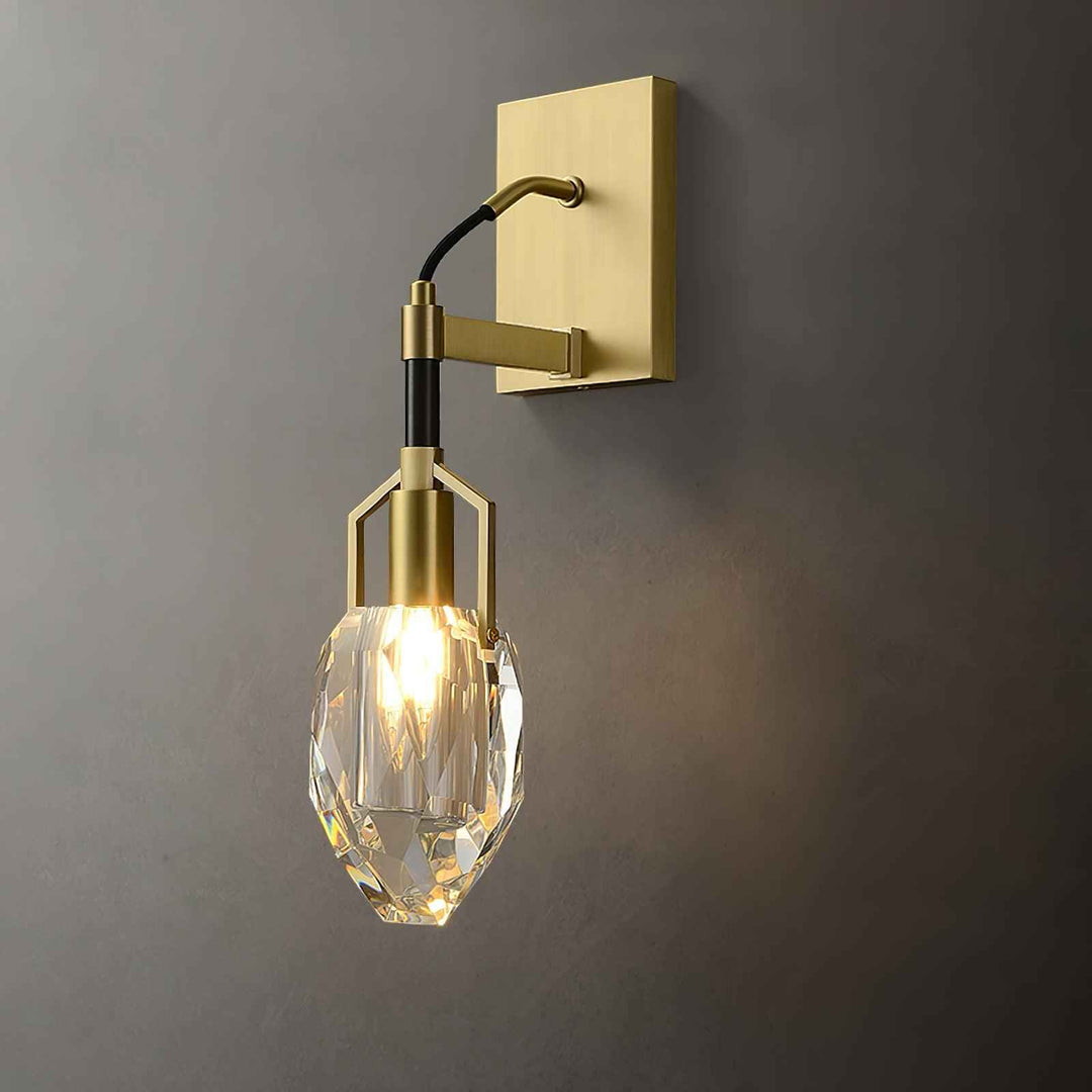 Lampe Dirk en Laiton – Design Contemporain