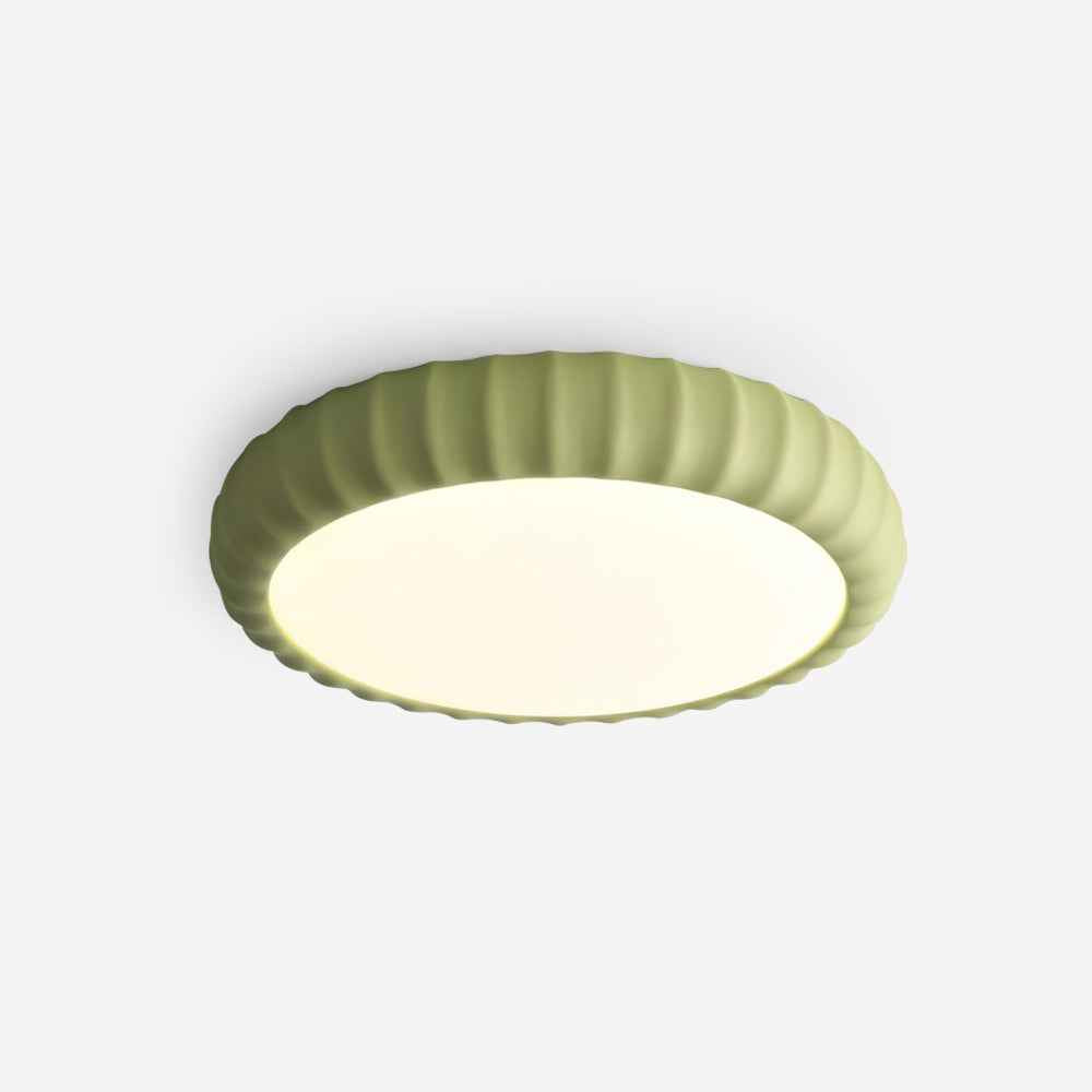 Fira Résine 44cm Beige LED