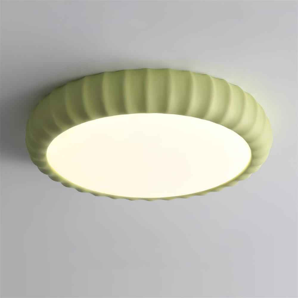 Fira Résine 44cm Beige LED
