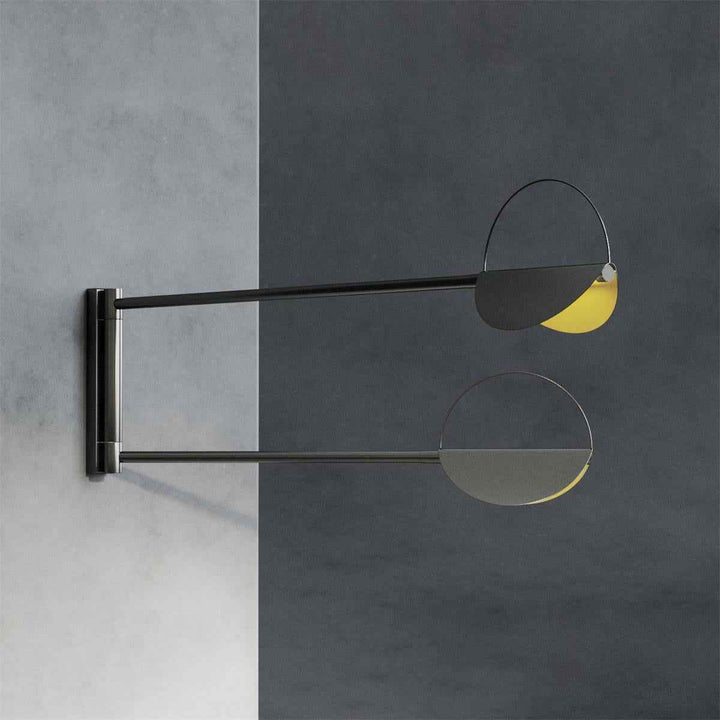 Leaves 105cm Noir LED