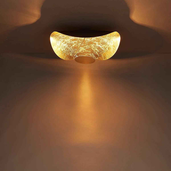 Plafonnier Solara Métal 40cm Noir LED 8W