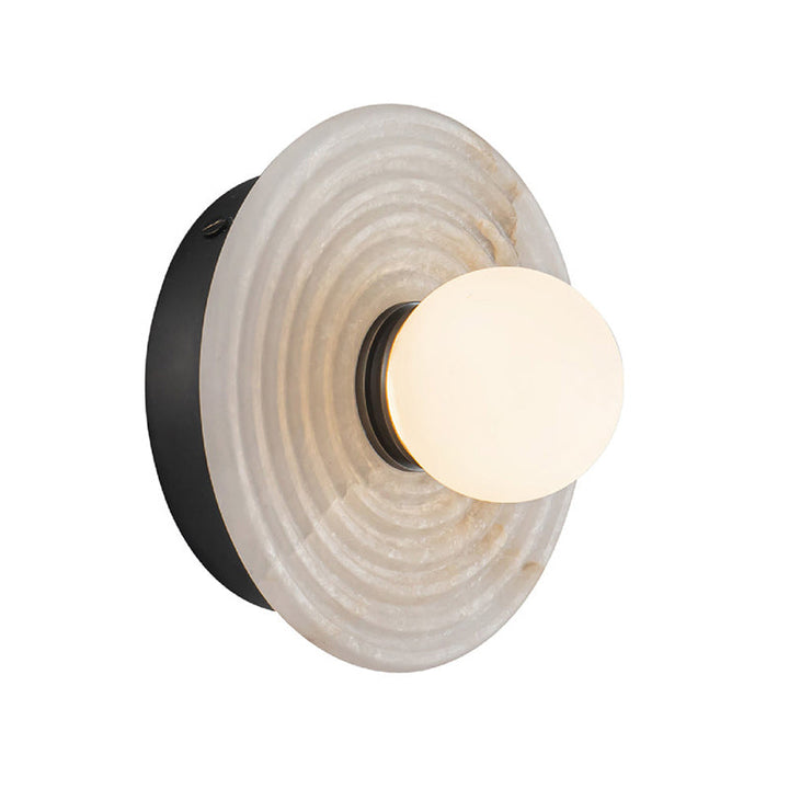 Lampe Murale en Albâtre et Verre Moderne Minimaliste Syraean - Neutralighting
