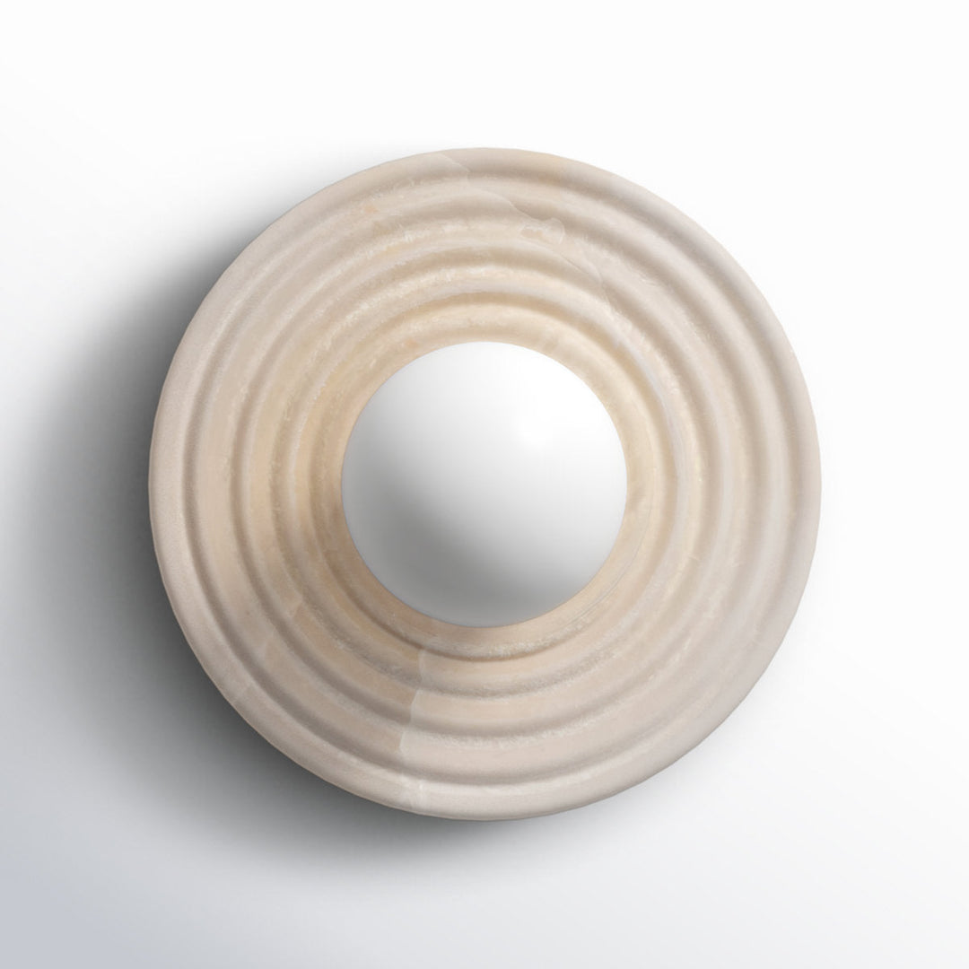 Lampe Murale en Albâtre et Verre Moderne Minimaliste Syraean - Neutralighting