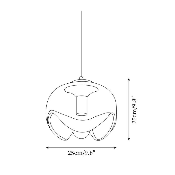 Fivelle Suspension en Verre - Neutralighting
