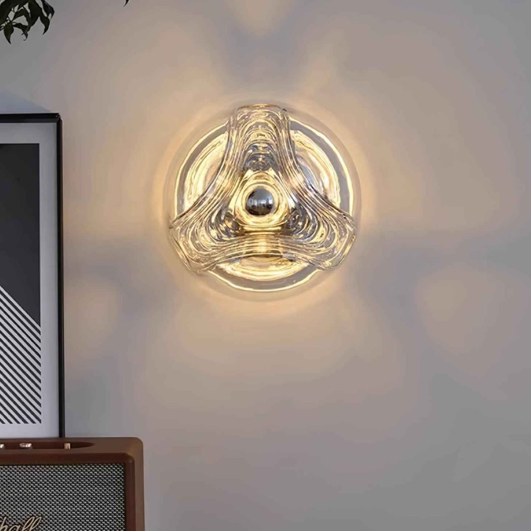 Métal 26cm Gris LED 40W