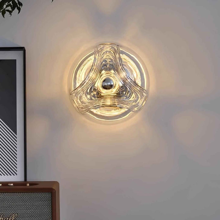 Métal 26cm Gris LED 40W